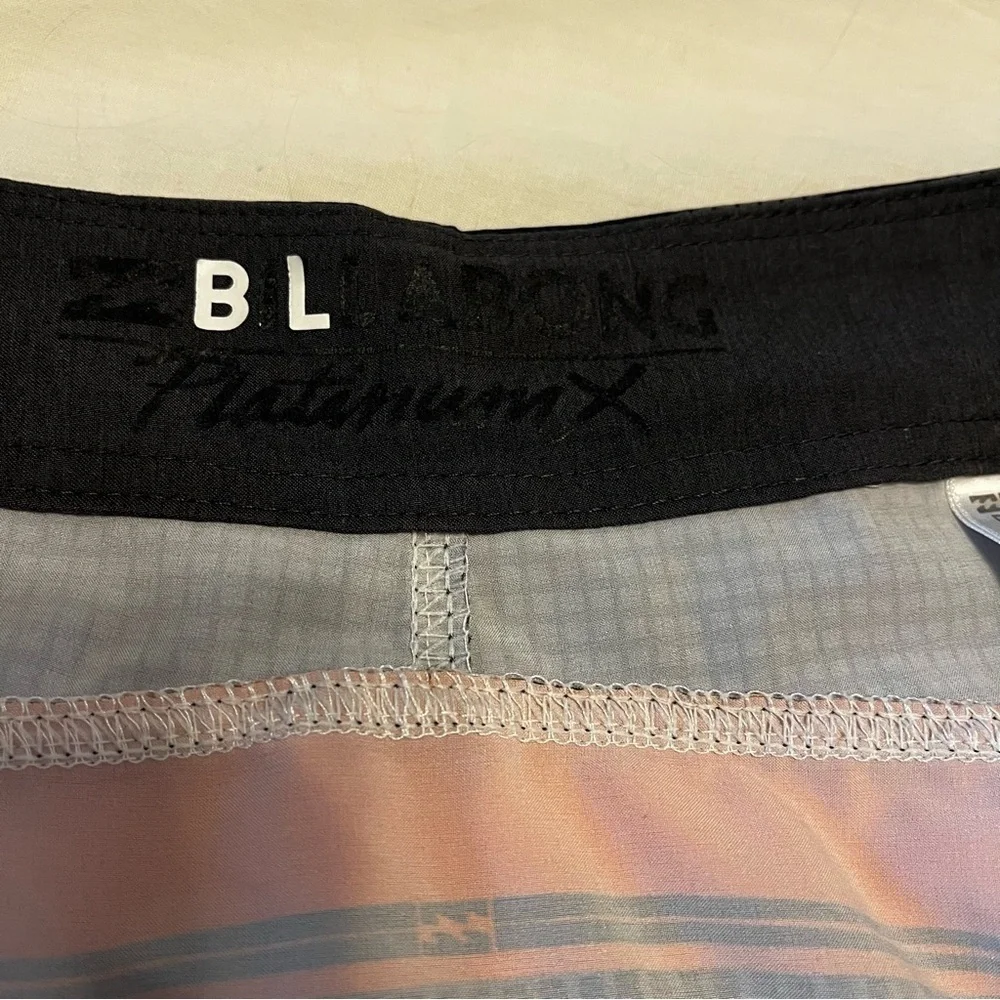 Billabong Platinum X Men's Bright Colors Swim Surf Shorts Size 38
